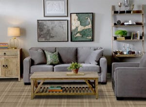 Tartan and plaid carpet ranges